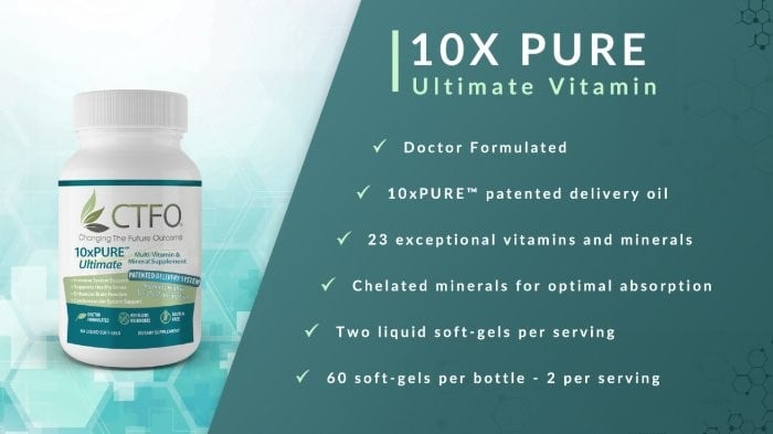 Buy CTFO 10xPure Ultimate Vitamin Product