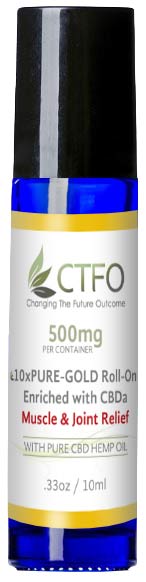  CTFO 10xPure Gold Roll On with CBDa