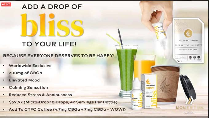 Buy CTFO Bliss Extra-Strength Happy Enriched with CBGa