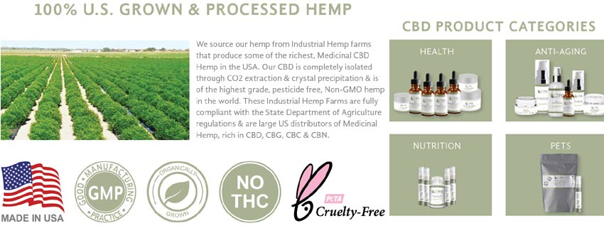 CTFO CBD Hemp Oil Products