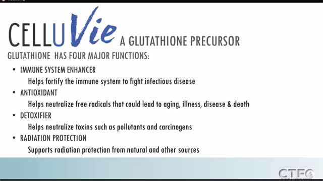 CTFO CelluVie Glutathione Antioxidant Precursor