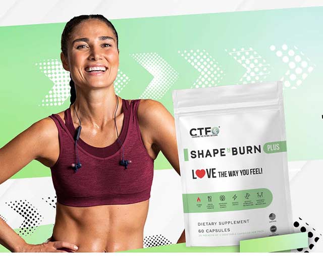 CTFO SHAPEnBURN PLUS Thermogenic Fat-Burning Happy-Pill