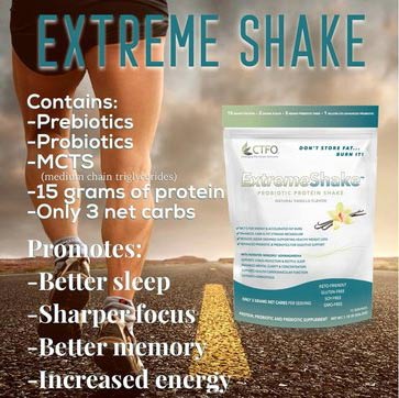CTFO Extreme Shake Keto-Friendly Weight Loss Product.