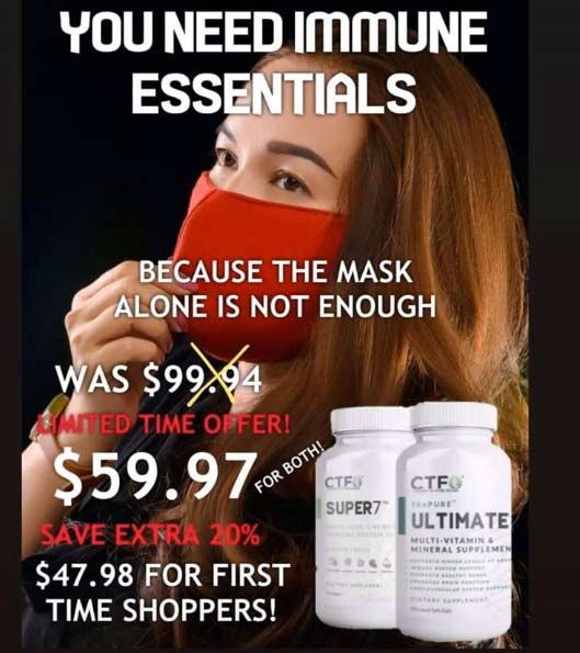 CTFO Immune Essentials Combo Pack