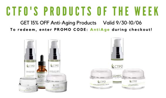 CTFO AntiAging Product of the Week